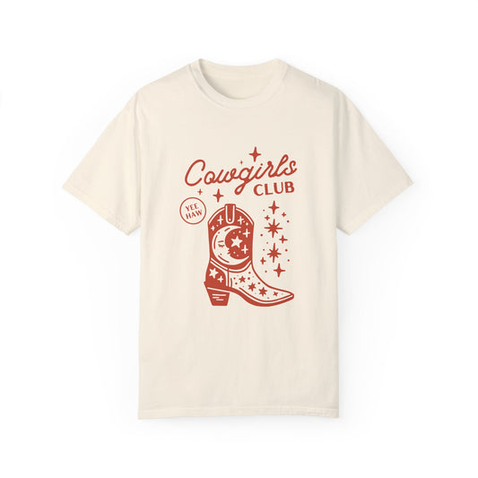 Cowgirls Club Comfort Colors Tee